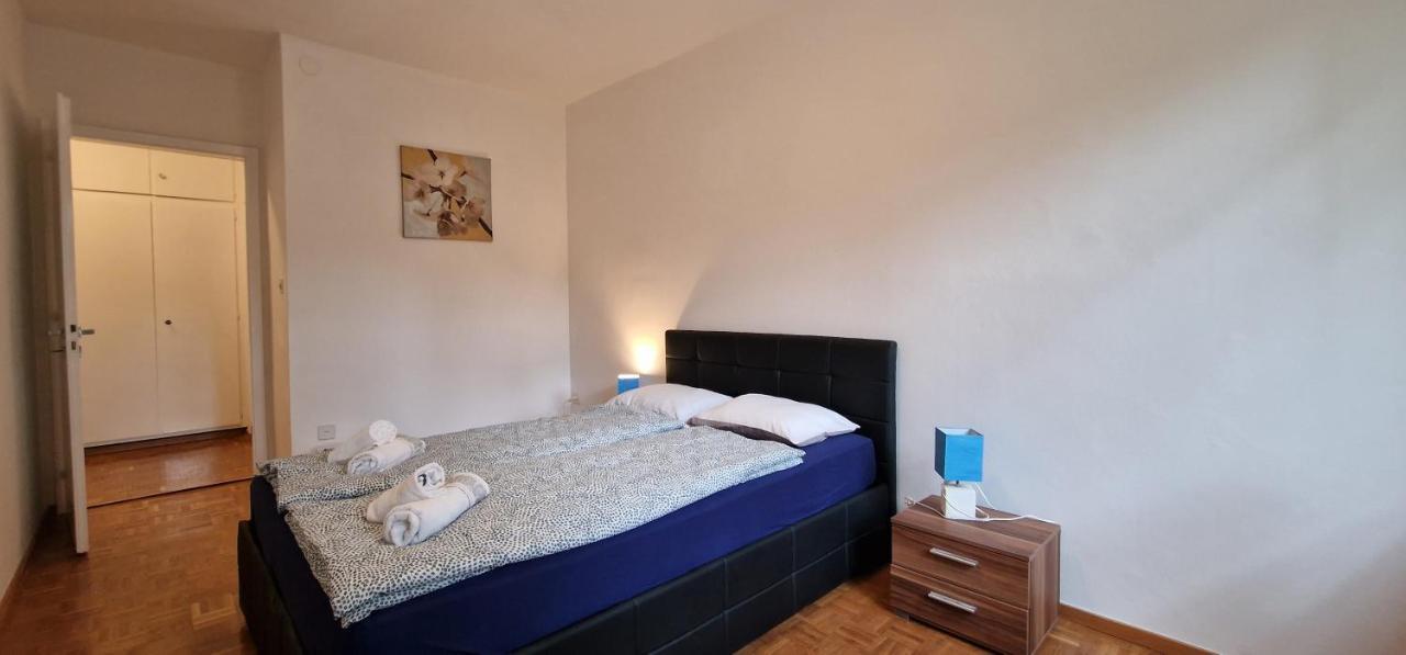 Lugano Lakeview Apartment Private Parking & Self Check-In Esterno foto