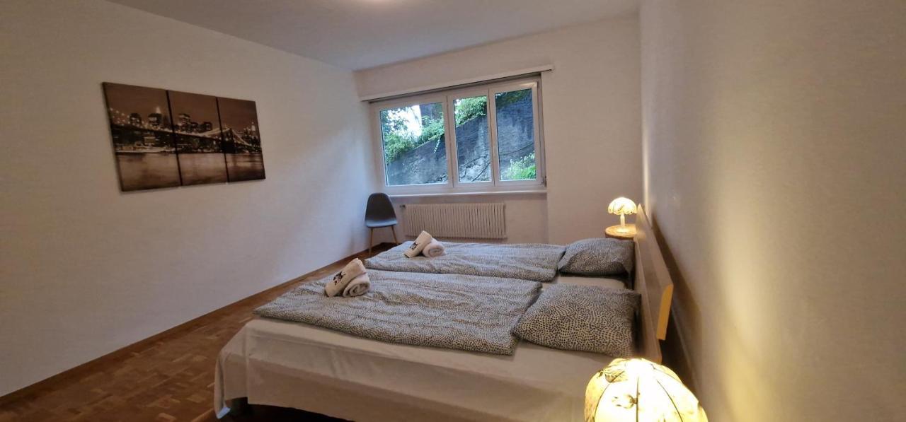 Lugano Lakeview Apartment Private Parking & Self Check-In Esterno foto