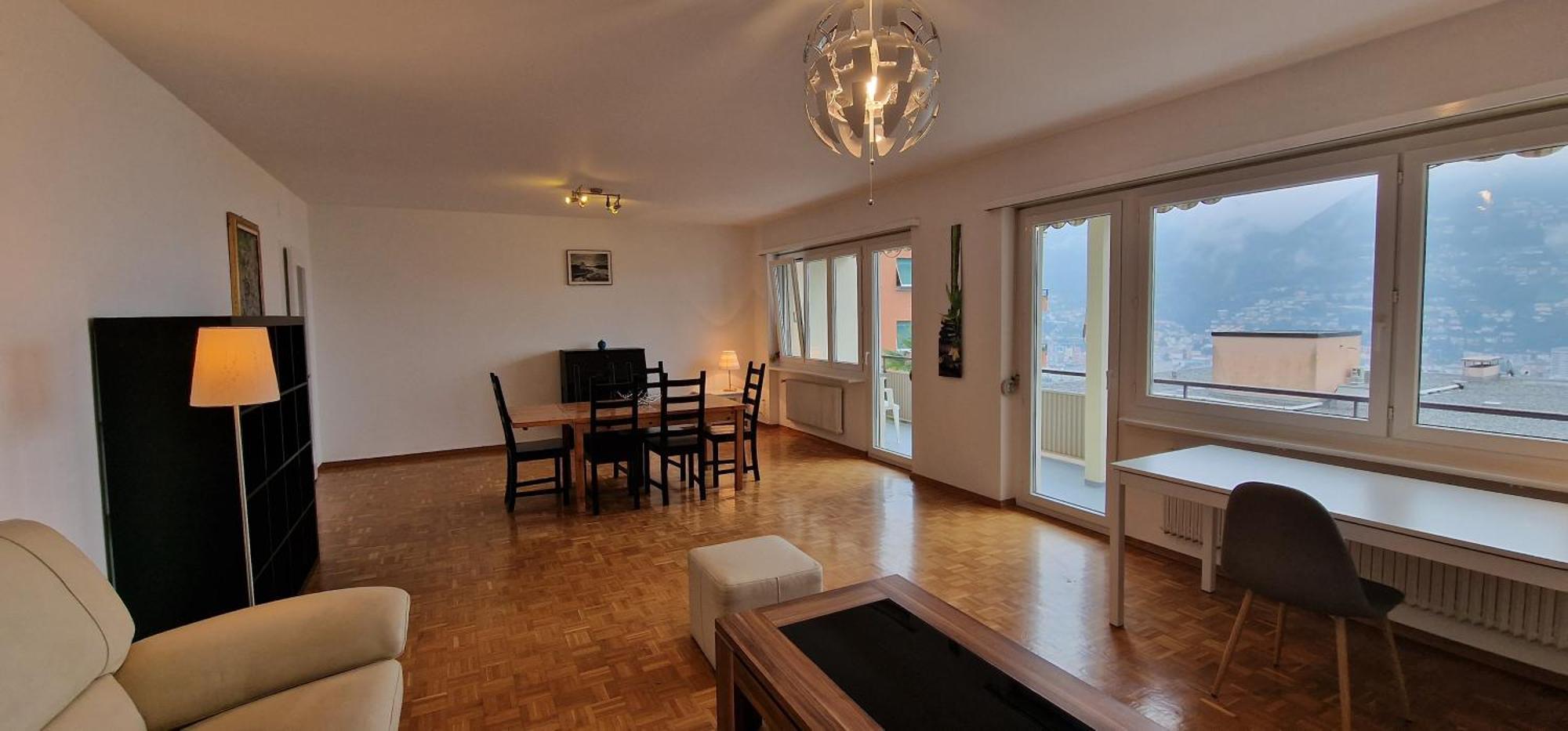 Lugano Lakeview Apartment Private Parking & Self Check-In Esterno foto